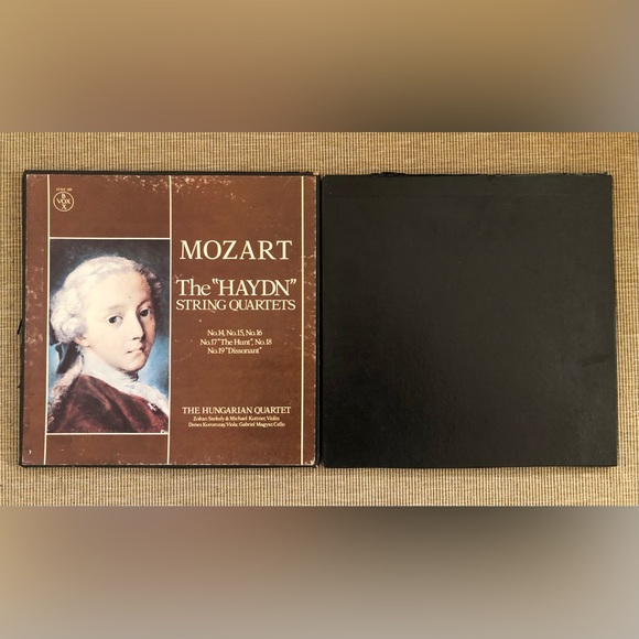 MOZART The “Haydn” String Quartets HUNGARIAN QUARTET Vox LP Box SVBX 589 Vinyl - Picture 1 of 9